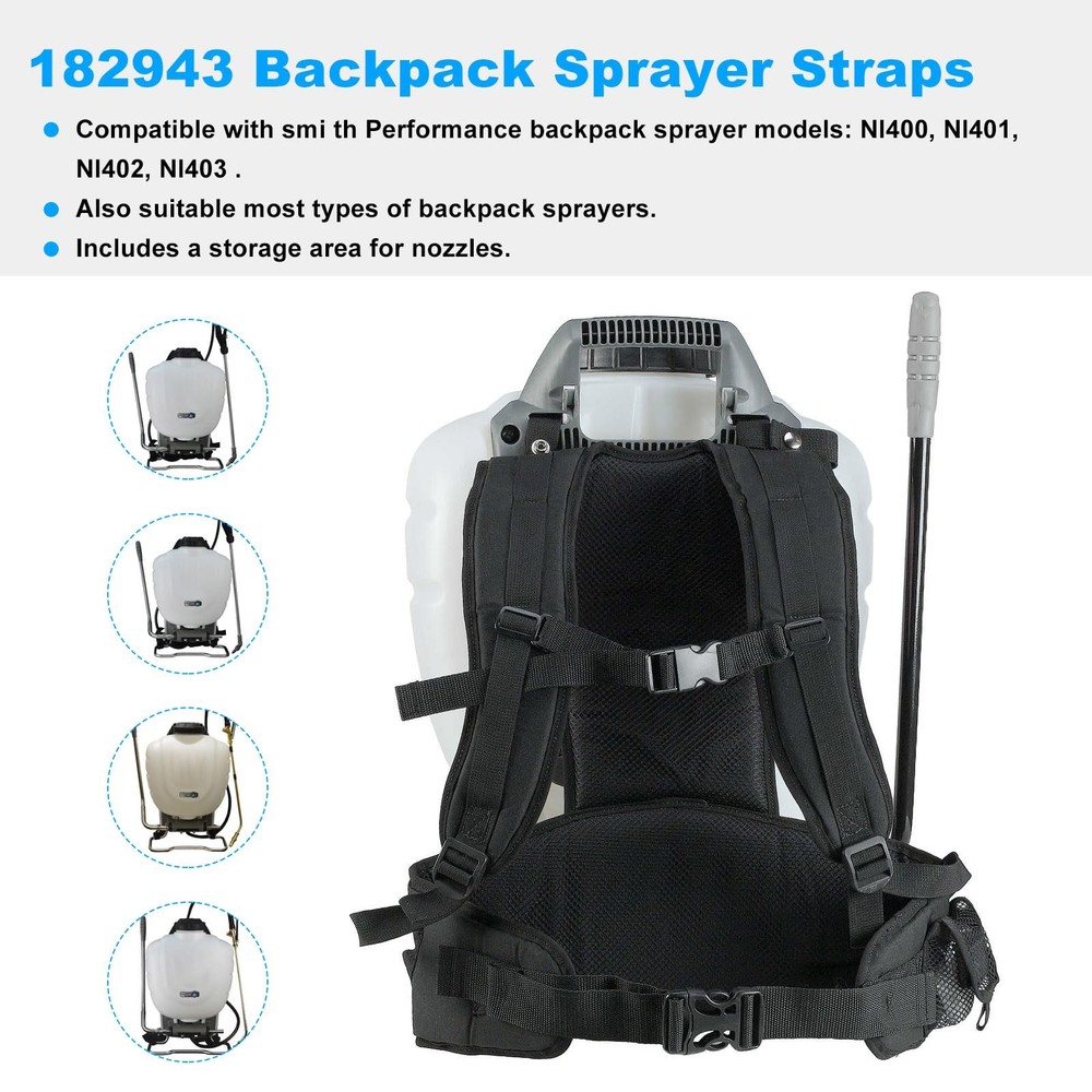 Backpack Straps 182943 Backpack Sprayer Straps,Smith Performance Backpack Spr...