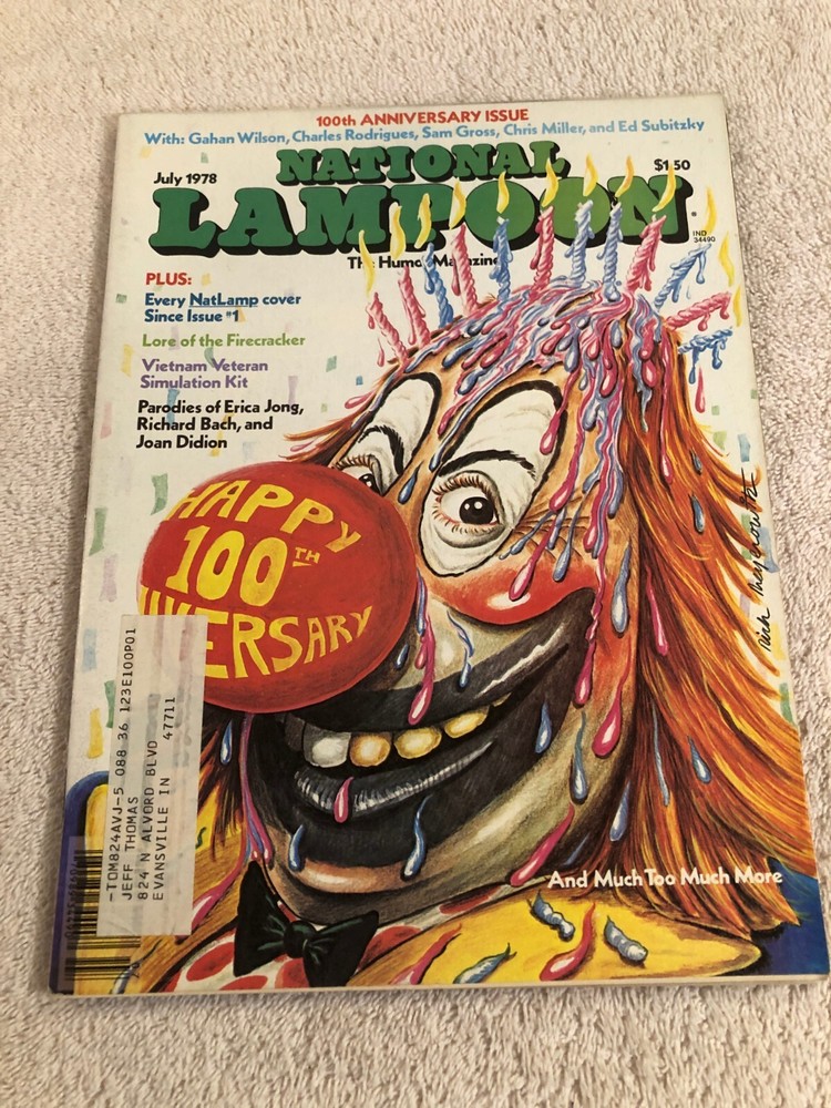 National Lampoon Magazine July 1978