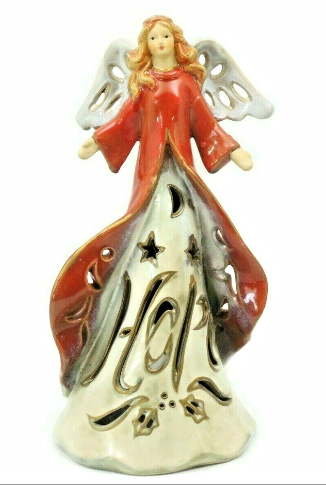 Ceramic Angel of Hope Luminary