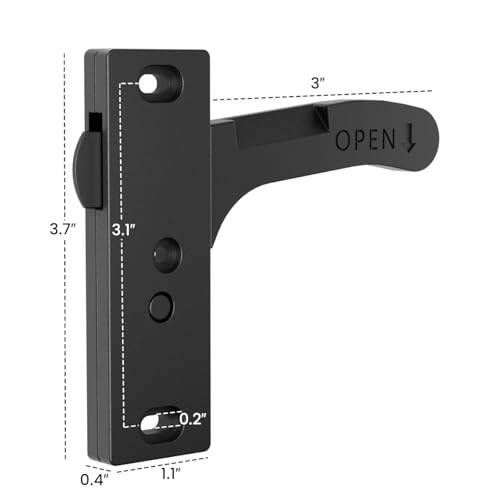 Aluminum RV Screen Door Latch Right Handle Replacement Kit for Right handle