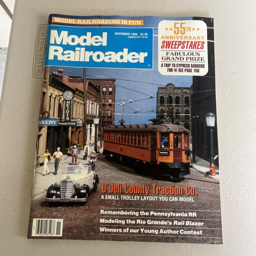 Model Railroader Magazine 1987 & 1988 19 Issues Hobby Train Locomotive Assorted