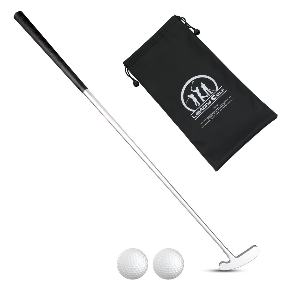 1 Pack 4Section Portable TwoWay Putter Fits Left & Right Hand & 2 Balls