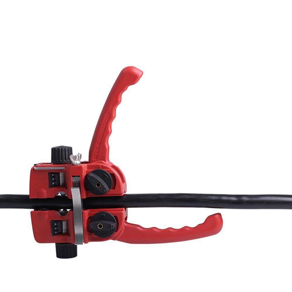 8-30mm Optical Cable Cutter Wire Stripping Machine Fiber Stripper Tool CH-02 New