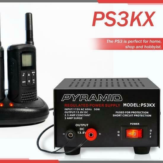Pyramid PS3KX 2.5 Amp Power Supply