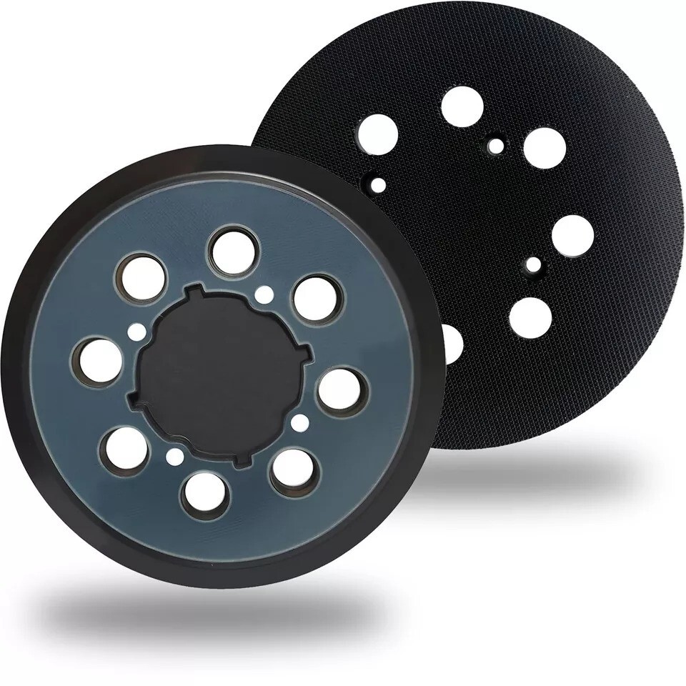 2Pack 5Inch  Hole Hook and Loop Replacement Sanding Backing Pad Sander Pad for 5