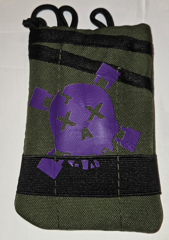 Vault Case Zippered Accessory Pouch With Shoulder Strap Custom