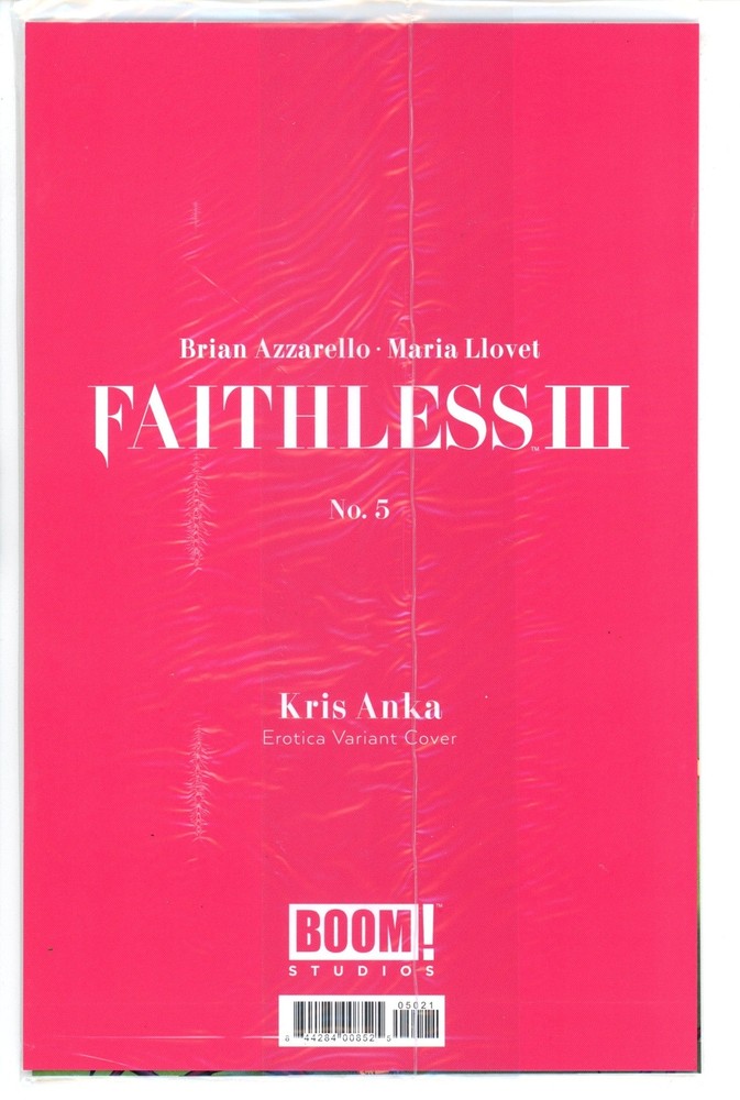 Faithless III 5 Anka Variant Boom! Studios