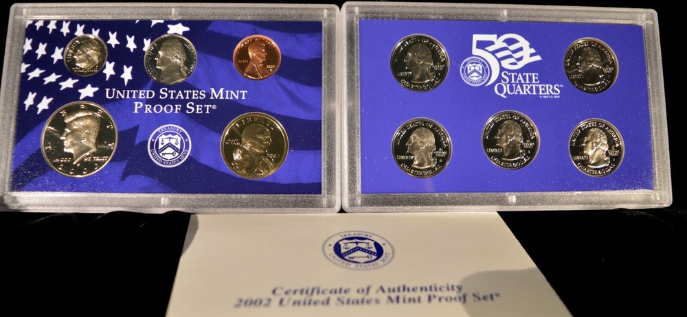 2002S Proof set w/state quarters - FREE SHIPPING