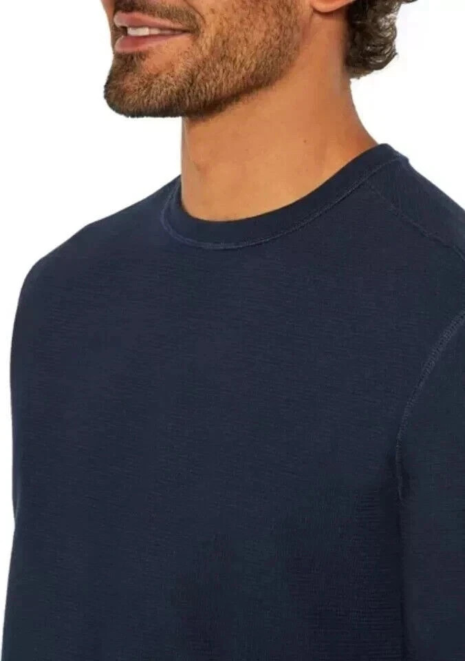 Banana Republic Men's Textured Double Knit Crew Pullover