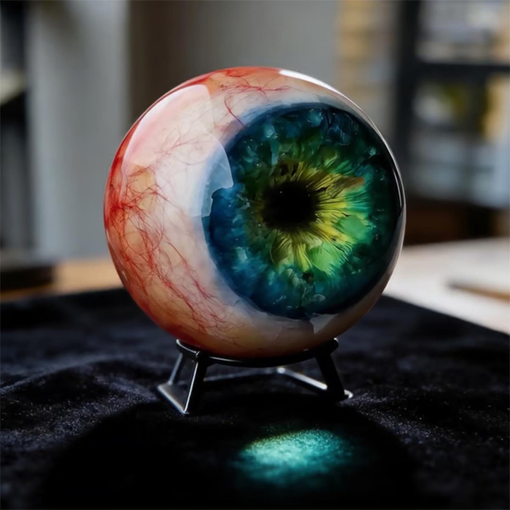 Hyper-Realistic Monster Eye Decor, Unique Gothic Gift for Horror Fans (1PC)