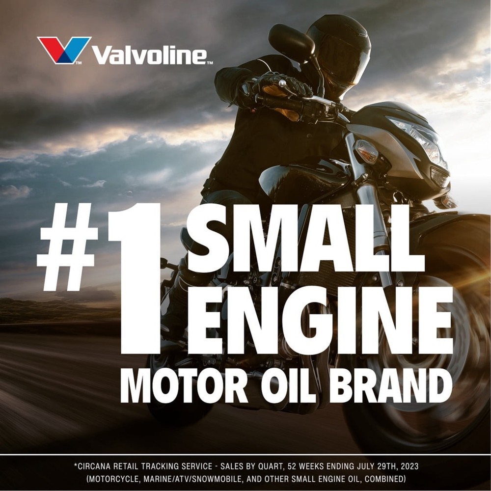 4-Cycle Motorcycle Engine Oil 10W40 1 Quart 6-Pack