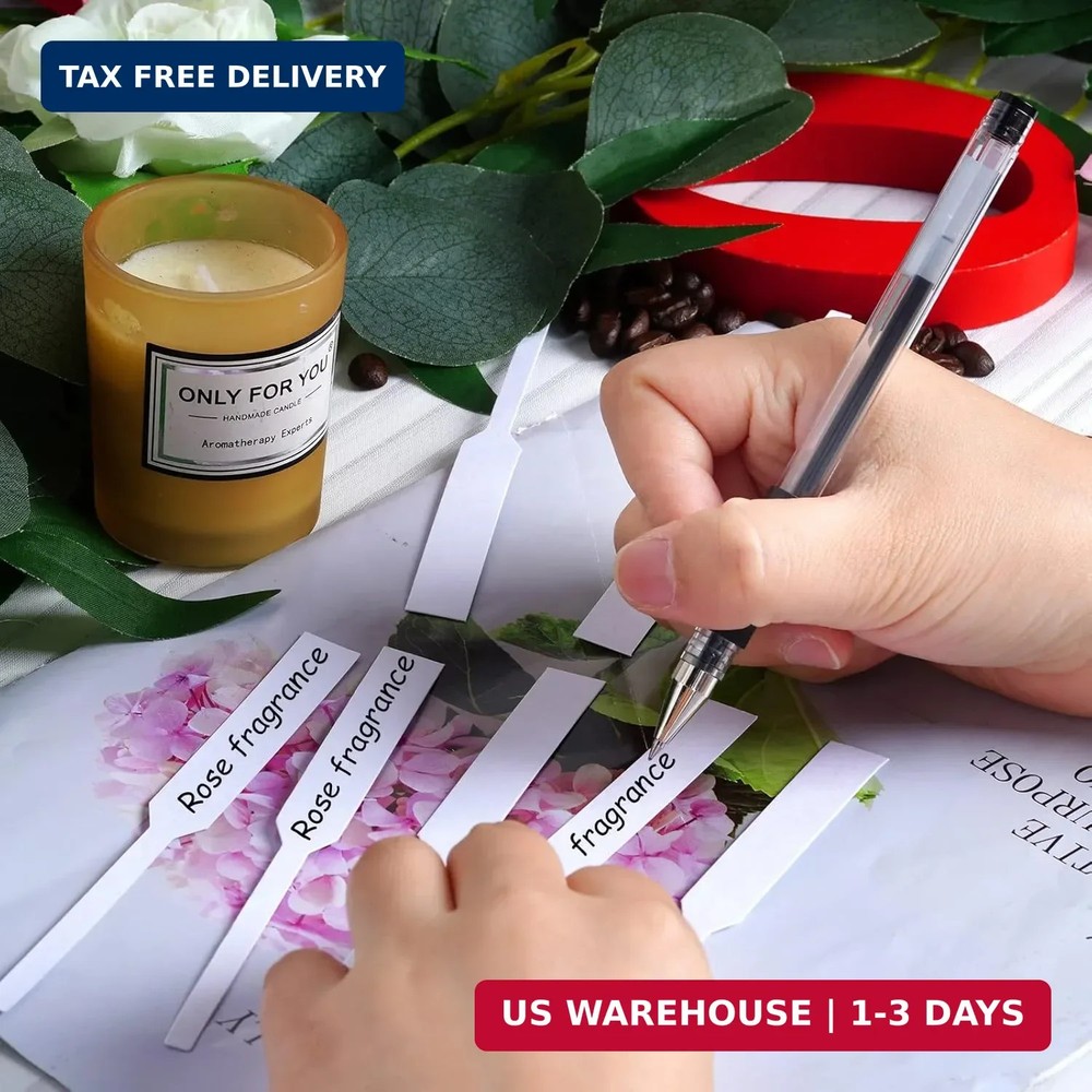 600Pcs Perfume Test Strips Paper Perfume Testing Strips Disposable Perfume Test