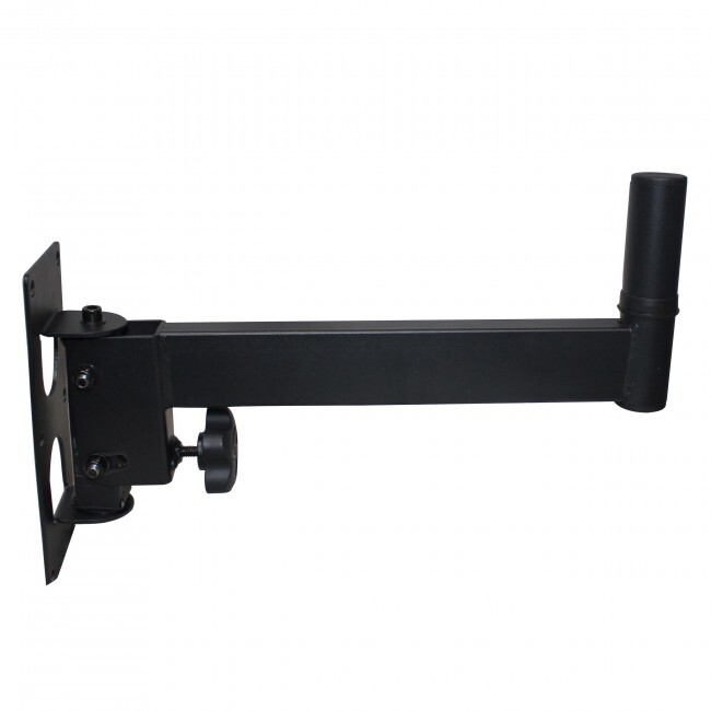 Pro X Adjustable Wall Mounted Speaker Bracket - Black