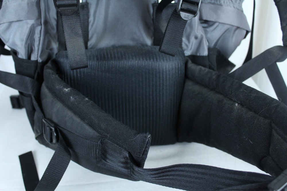 Camp Trails Gray/Black Internal Frame Backpack Padded Adjustable Nylon