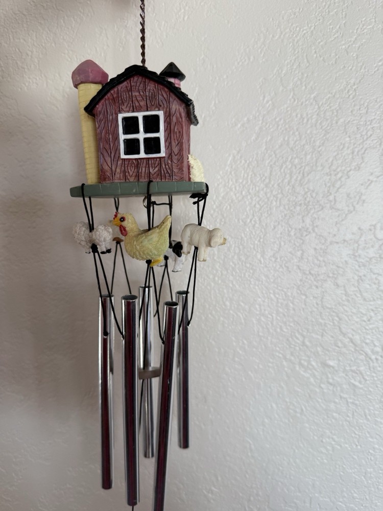 Farm Animals Barn Wind chime