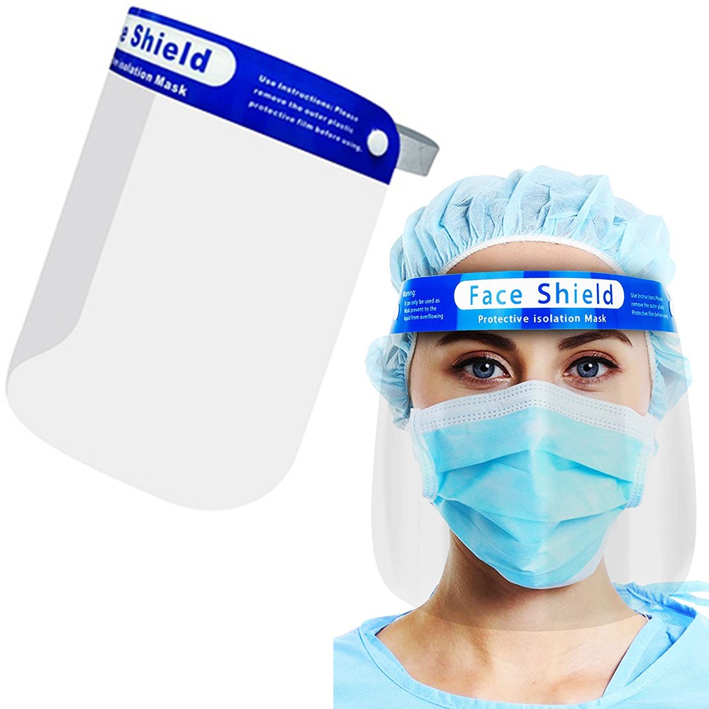 2pc Safety Face Shield Reusable Washable Anti-Splash