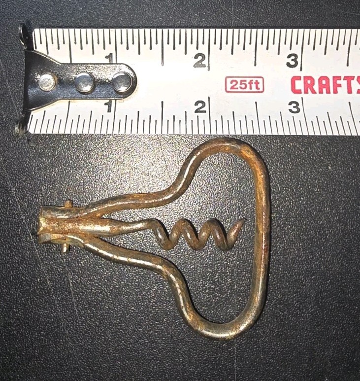 Vintage Antique Folding Corkscrew, bottle opener