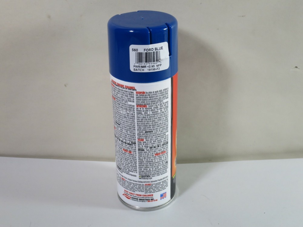 Aervoe 560 Engine Enamel Paint Ford Blue 12 Oz Can