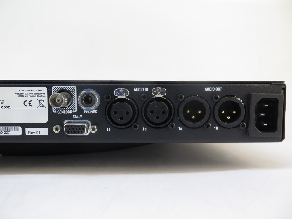 Skype NewTek VS-100 TalkShow Video Calling System - Broadcasting, XLR, HD-SDI