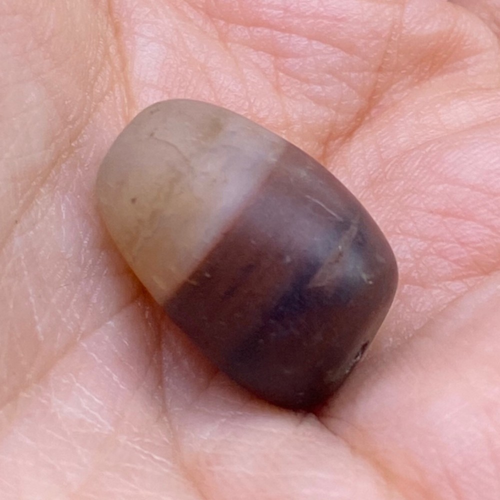 Large Authentic Ancient Tibetan Himalayan Agate Bead