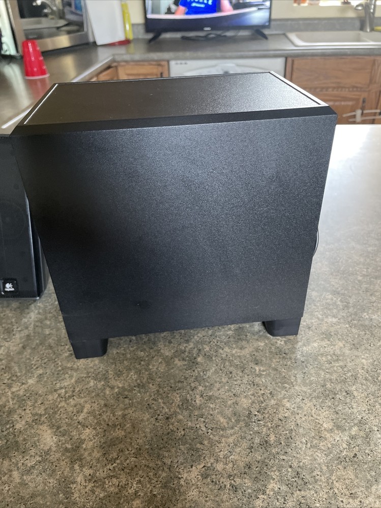 Logitech X -240 Computer 4 Piece Speaker System with Subwoofer Tested