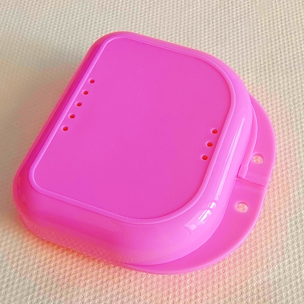 72Pcs Dental Retainer Denture Storage Case Box Mouthguard Container Assorted