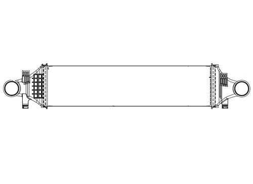 Intercooler TYC 18052