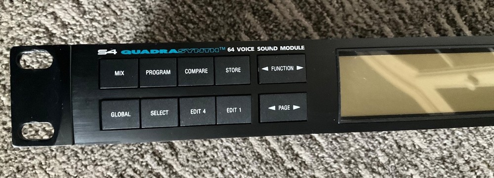 Alesis S4 Quadrasynth Rack-mount Module Synthesizer