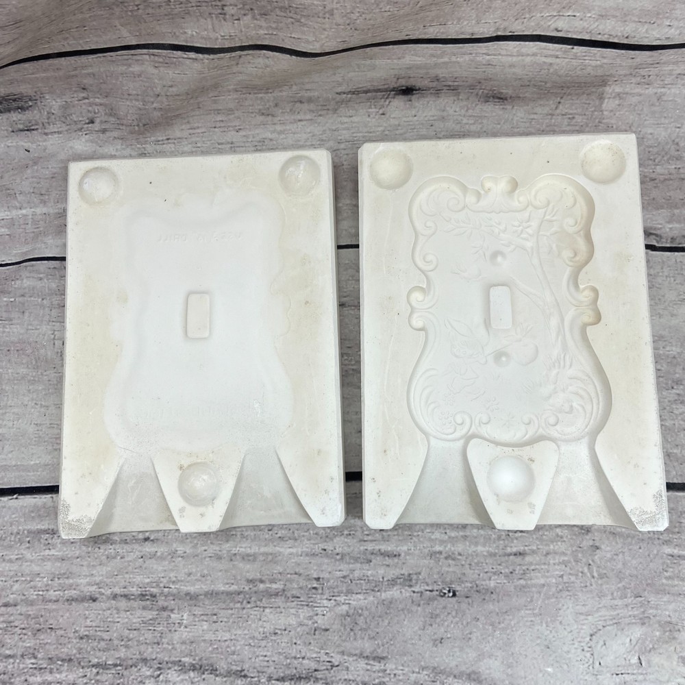 Holland Ceramic Casting Mold Light Switch Plate Cover #H-1623