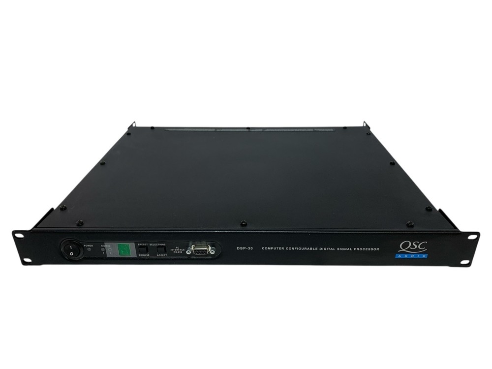 QSC DSP-30 Audio Computer Configurable Digital Signal Processor