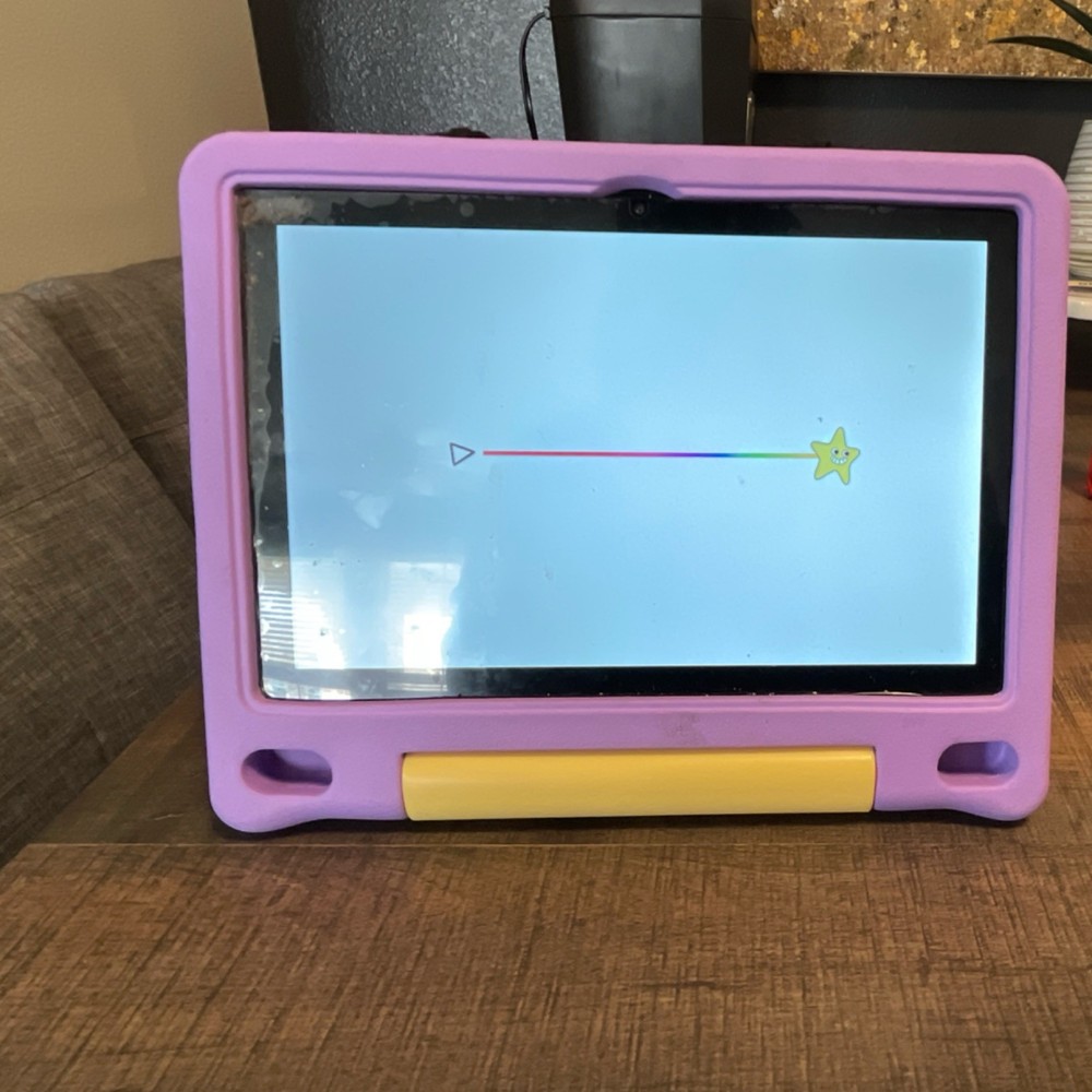 10.1’ Tablet with Kid-Friendly Case, Educational Apps, Strap Handle bundled