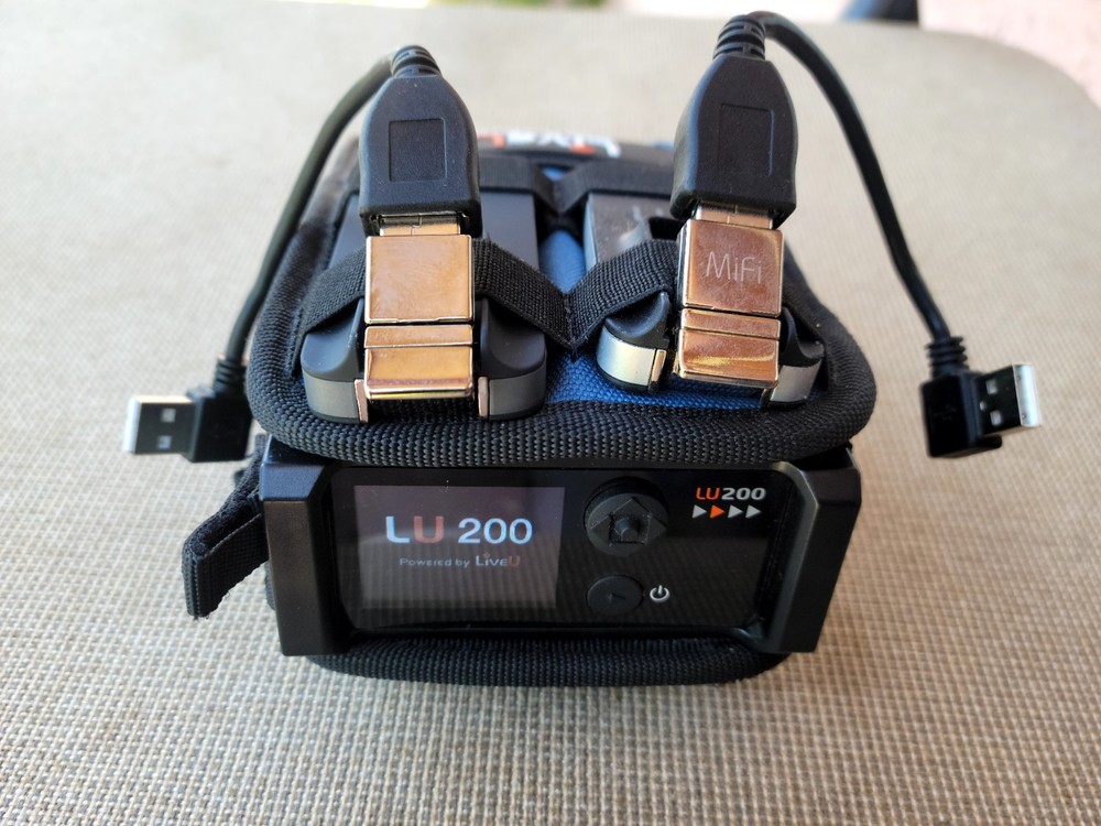 Portable LiveU LU200 Encoder Transmitter