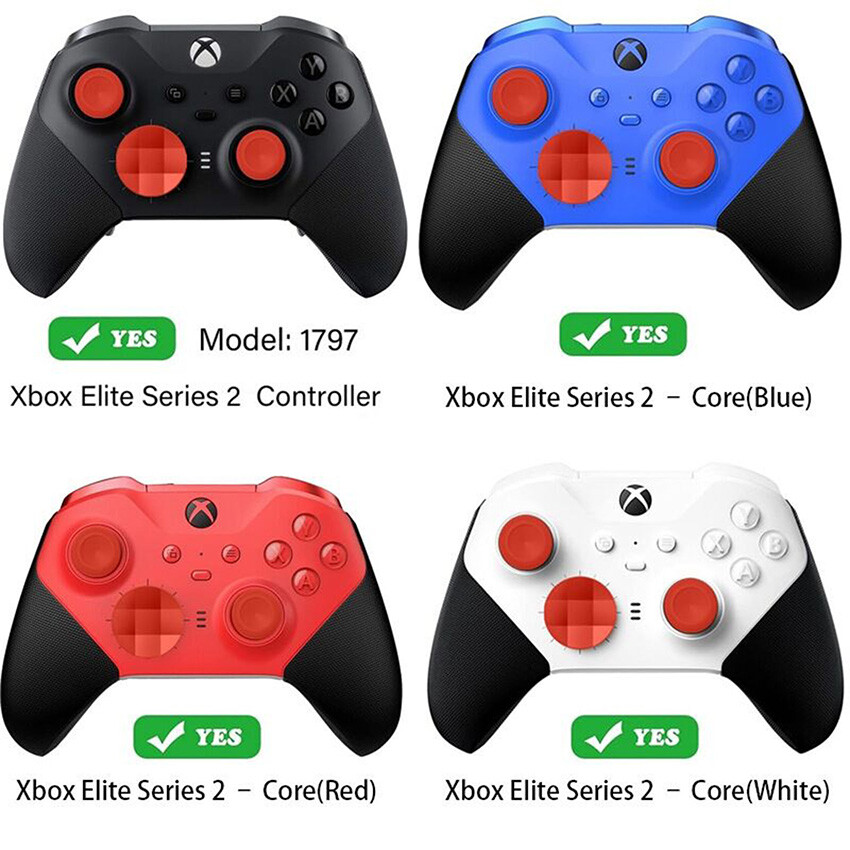 For XBOX ONE ELITE Series 2 Controller Joystick Cross Key Button Cap Accessories