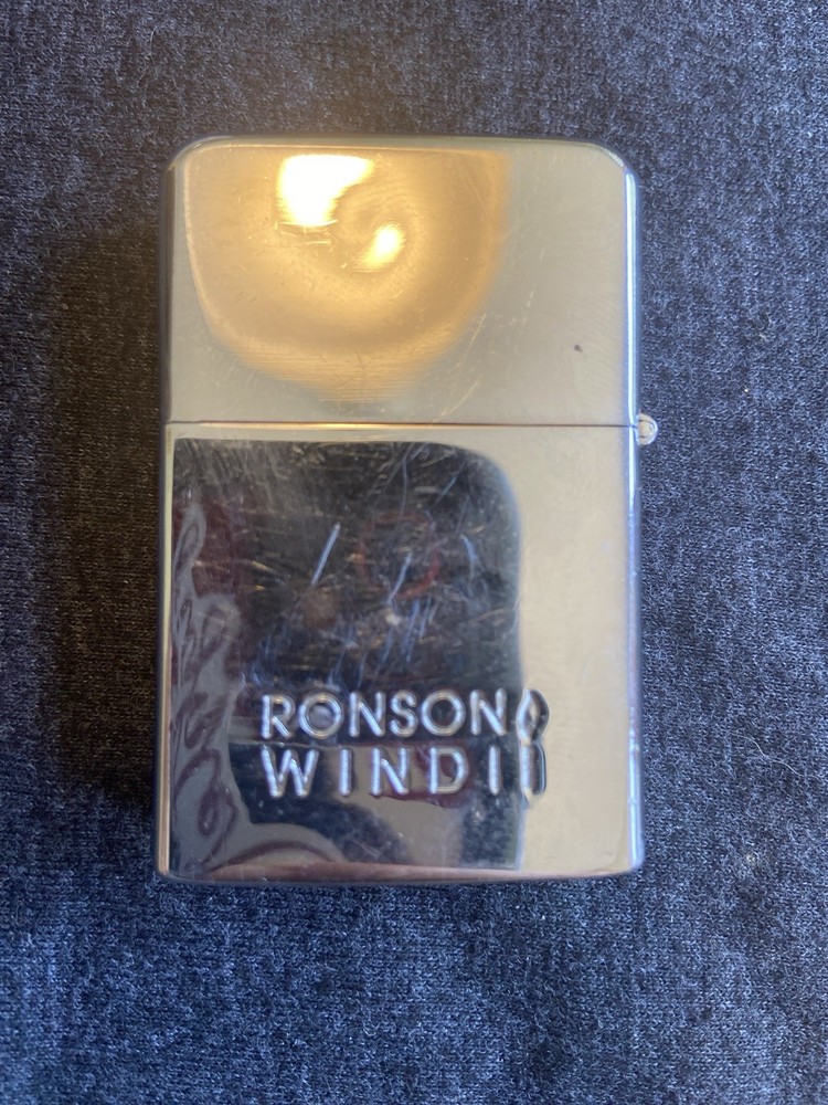 Vintage Ronson Wind II Chrome Lighter, Working - Needs Wick and Fluid