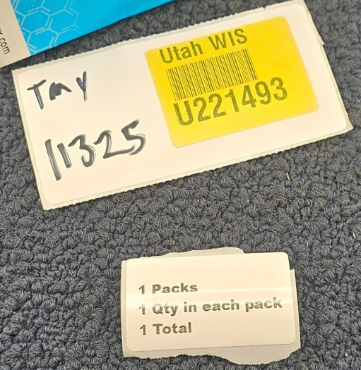 SENSORWORX SWX-851-IV: Wireless Ivory Wall Switch 1 Button Light Controller