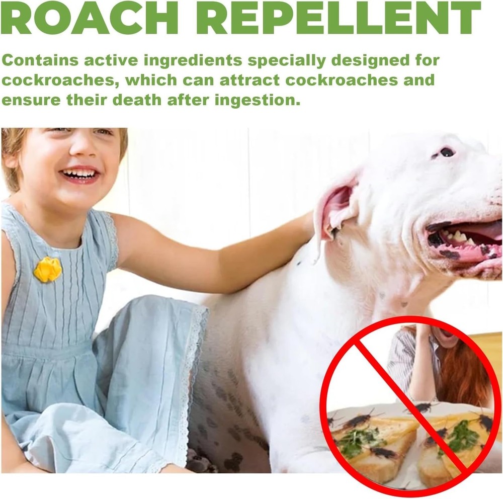 36PCS/Pack Roach Bait - Cockroach Killer Indoor Infestation
