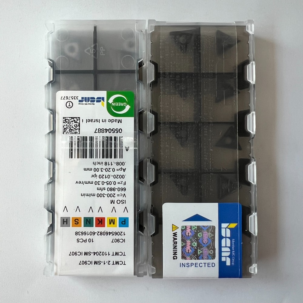 10Pcs/BOXIscar  TCMT110204-SM IC907