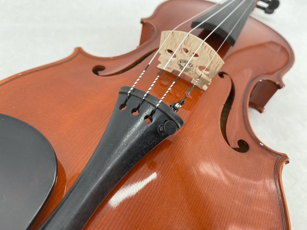 Handcrafted 4/4 Violin Solid One-Piece Back Flamed Maple Spruce Top Complete Set