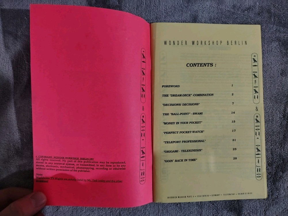 Paramiraculous By Ted Lesley - Lecture Notes FISM 1997