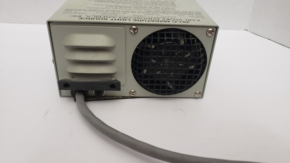 Karl Storz 481C Mini Halogen Endoscopy Light Source with 487U0 Scope Attachment
