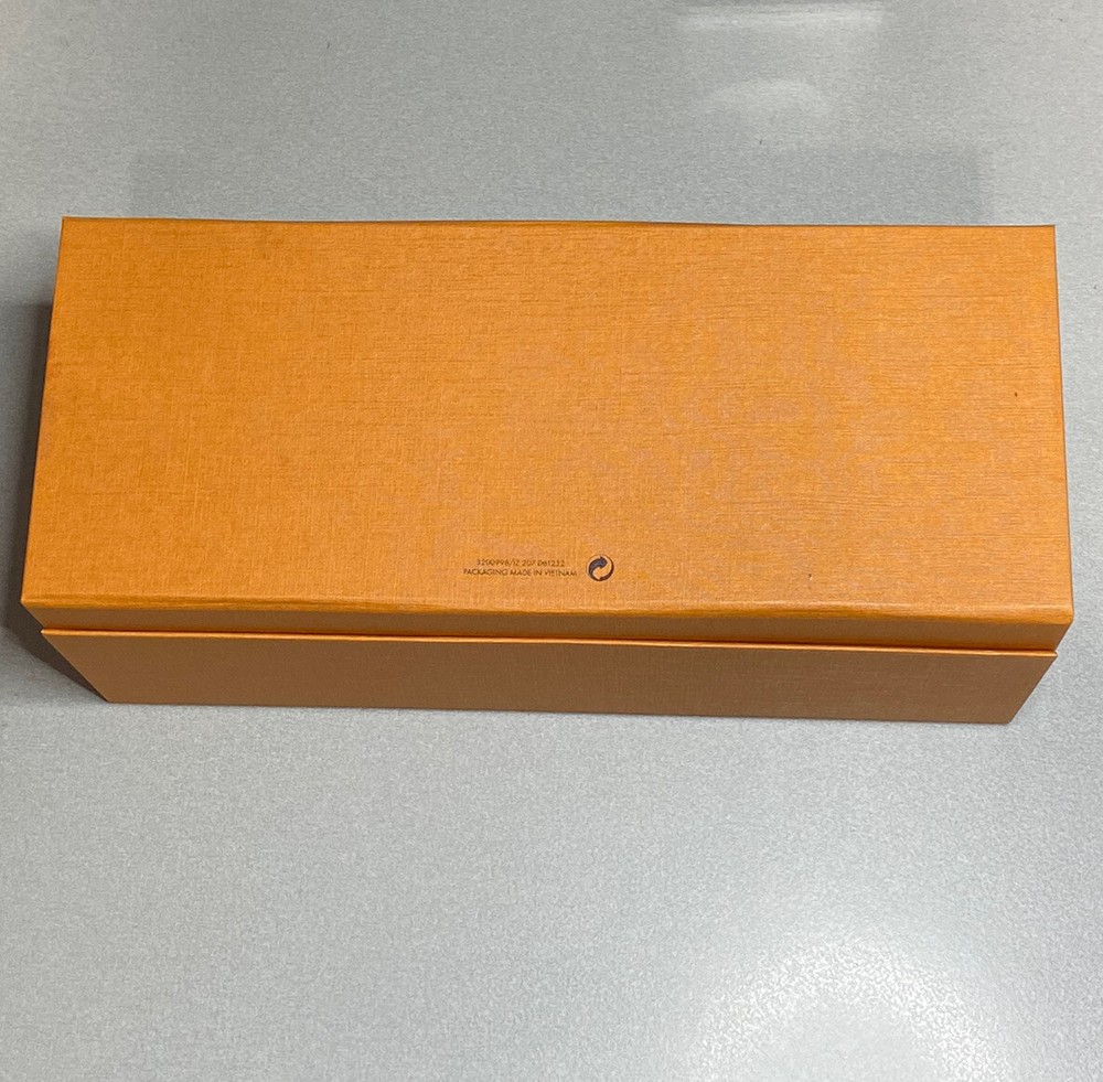 Authentic LOUIS VUITTON Box W/Magnetic Closure 10.25”x 4”x4.25” (Small Scratch)
