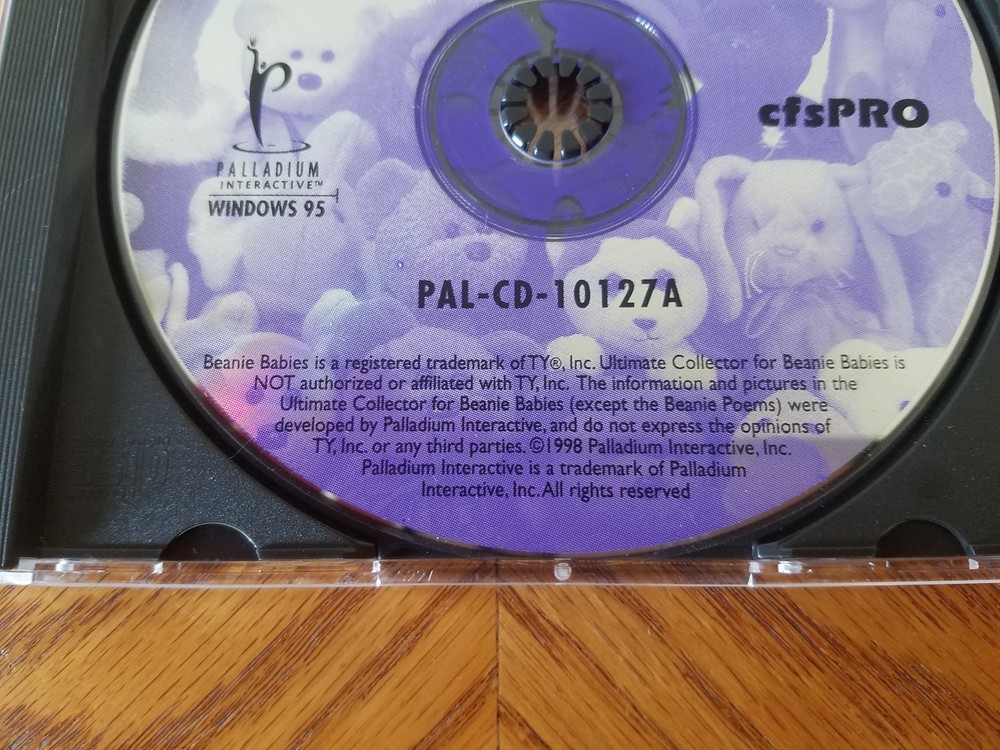 Ultimate Collector for Beanie Babies Unauthorized Guide 1998 Pc Software