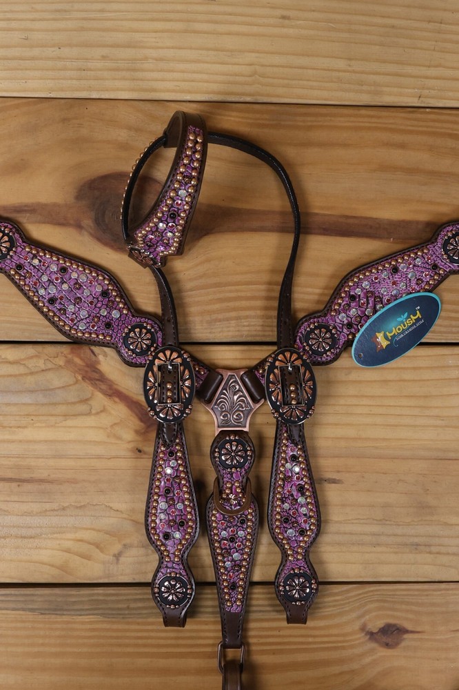 Headstall & Breast Collar Tack Set for Horse