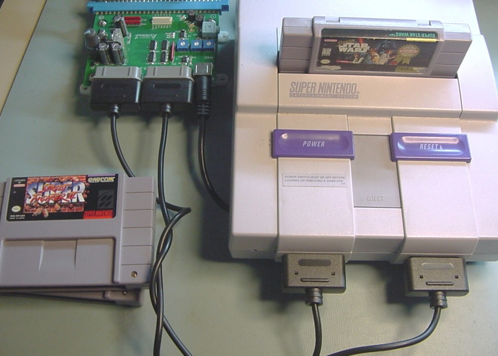 SNES TO JAMMA ARCADE CONVERSION SYSTEM (console and games not included)