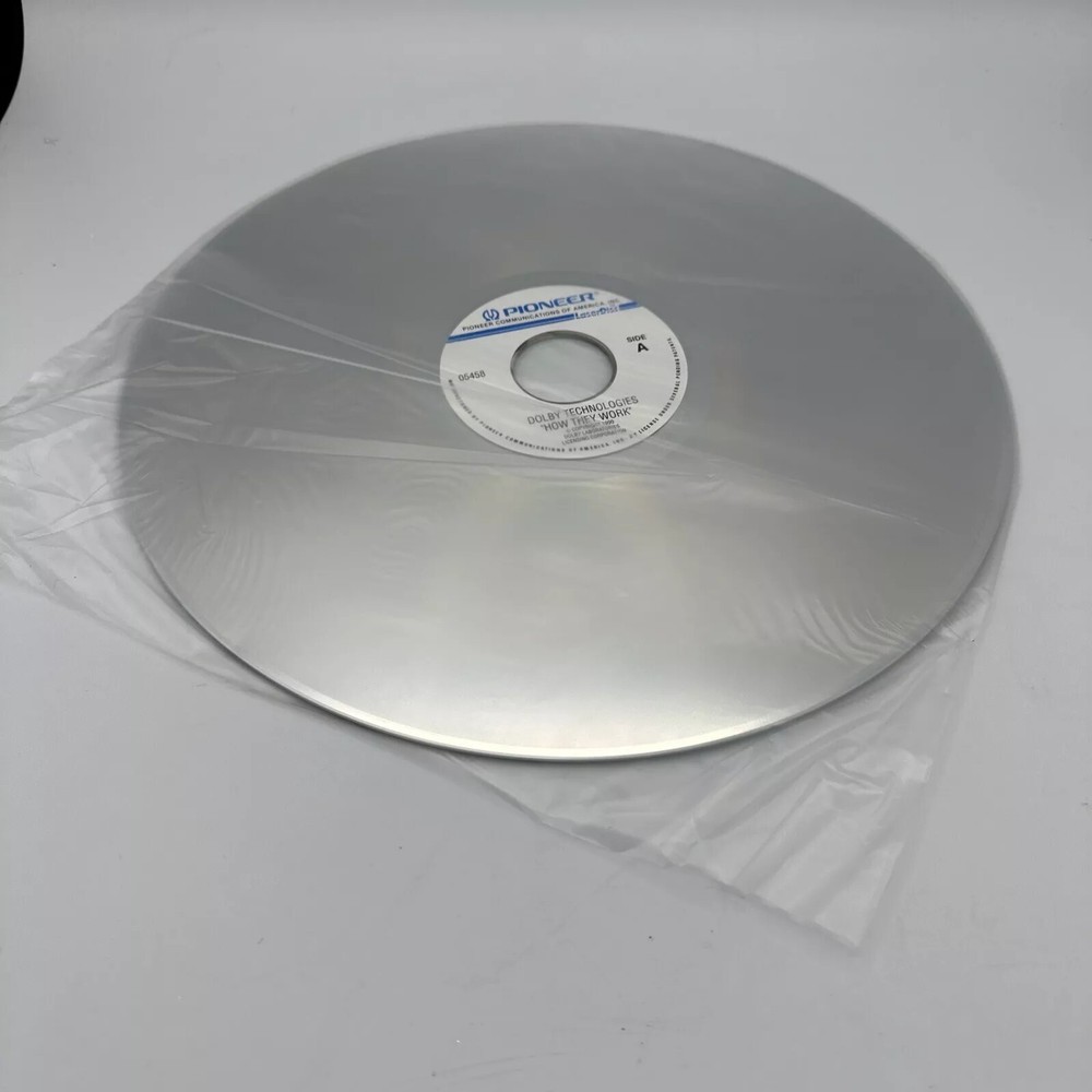 DOLBY TECHNOLOGIES "How they work." Laserdisc Instructions & Documents