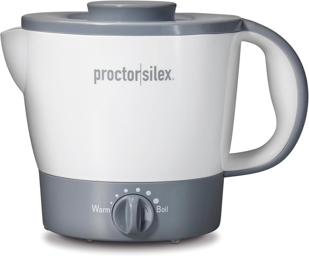 Proctor Silex 32Oz Adjustable Temperature Hot Pot, Electric Kettle for Tea, Boil