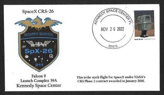 CRS-26 Launch Cover