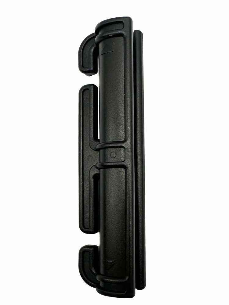 Duraflex Quick Attach Split Bar Buckle Tubes V2 - Double Slot Black