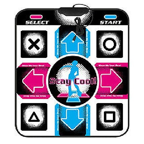 Non-Slip Dance Pad Dancing Mat, PC USB Dancing Mat Compatible for PC AV Video...