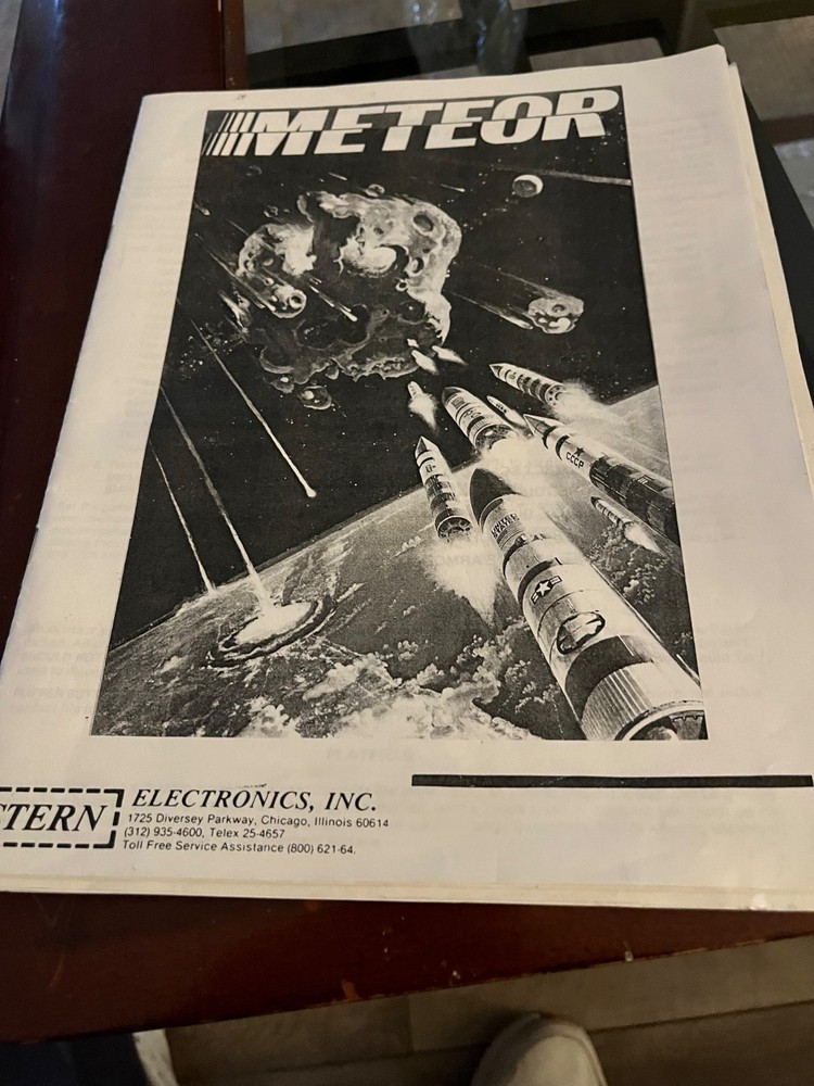 Meteor Pinball Manual